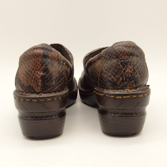 B.O.C BORN CONCEPTS Clogs Brown Animal Print - Picture 5 of 9